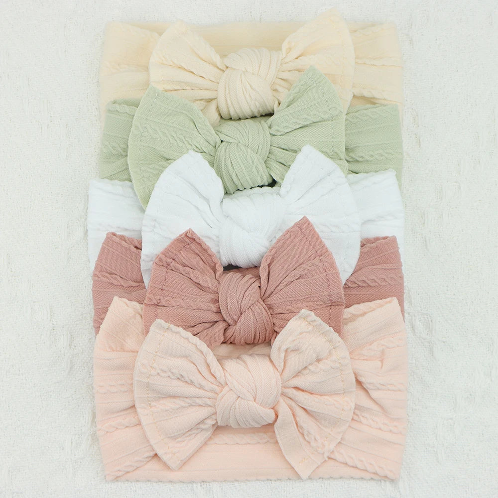 Cable Knit Baby Headbands