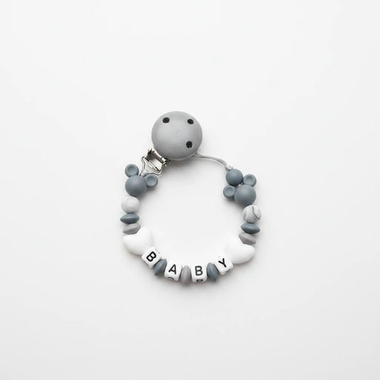 Baby Personalised Dummy Holder