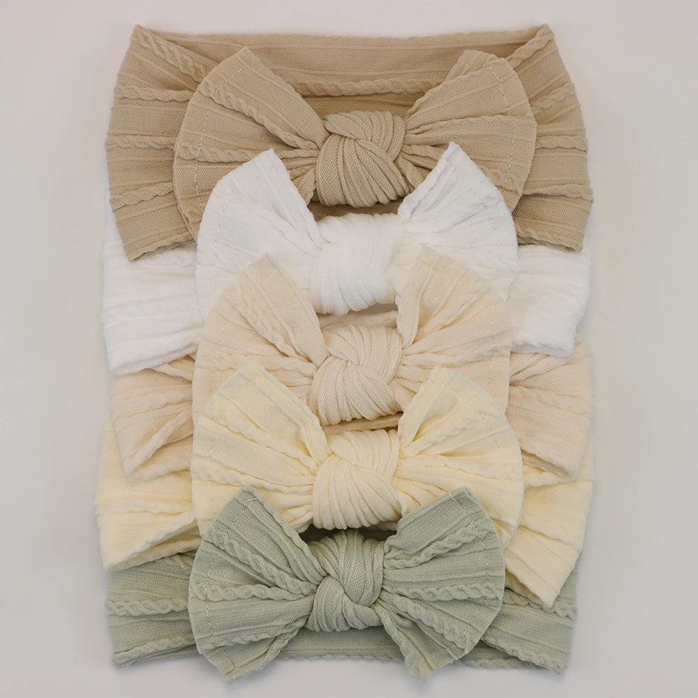 Cable Knit Baby Headbands