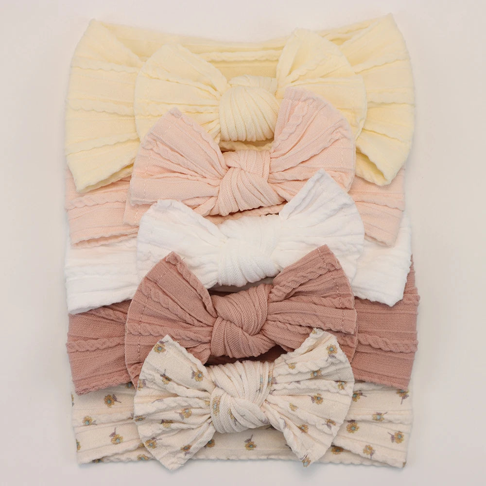 Cable Knit Baby Headbands