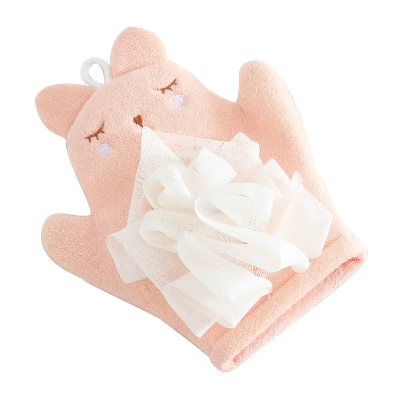 Cartoon Rabbit Baby Bath Set