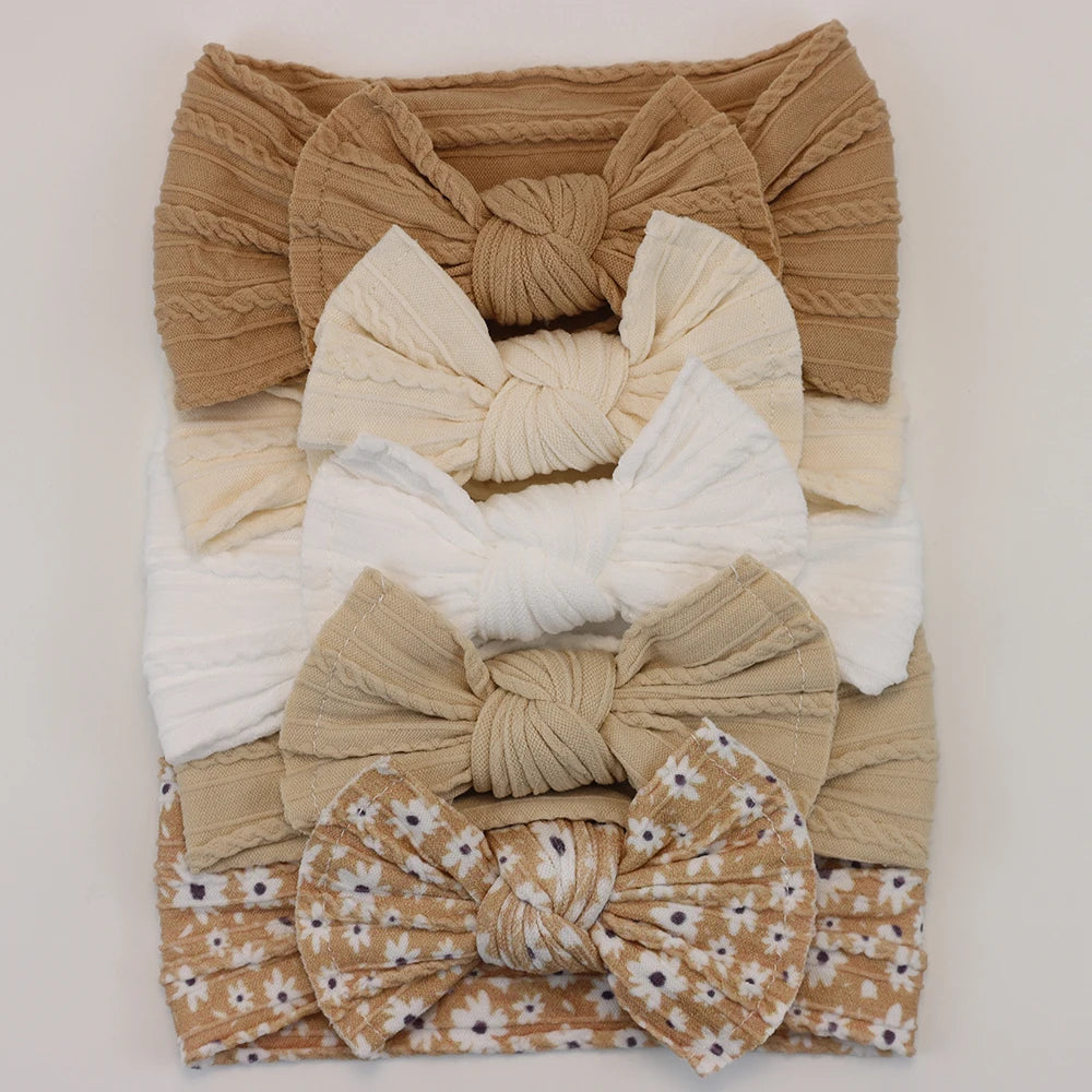 Cable Knit Baby Headbands