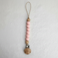 Baby Dummy Clips- Silicone Beads