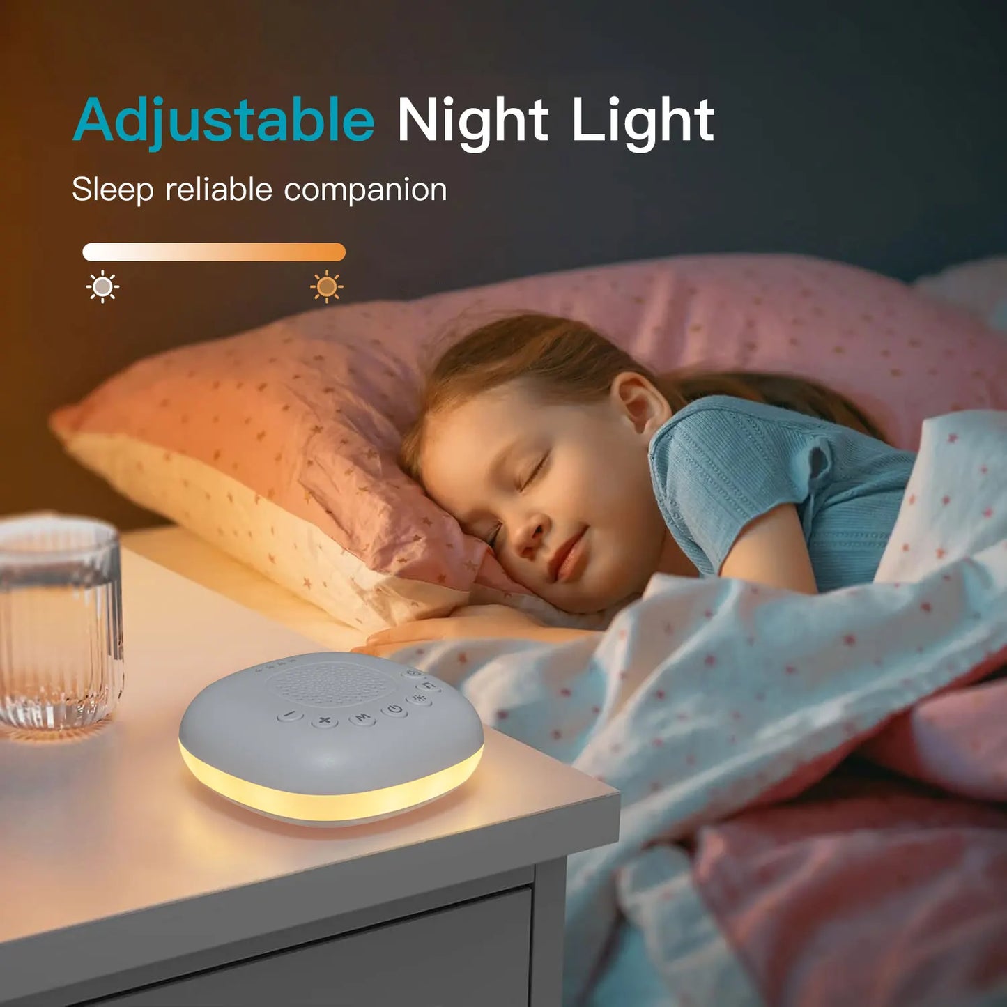 White Noise Sound Machine with 24 Soothing Sounds