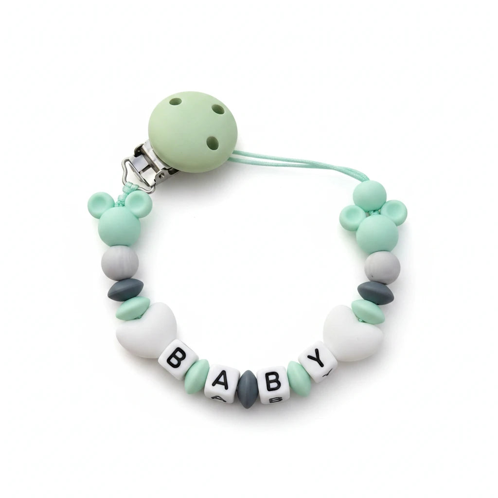 Baby  Personalised Dummy Holder