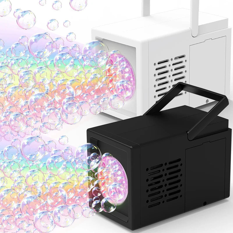 10 hole Automatic Handheld Electric Bubble Machine for Babies and Toddlers