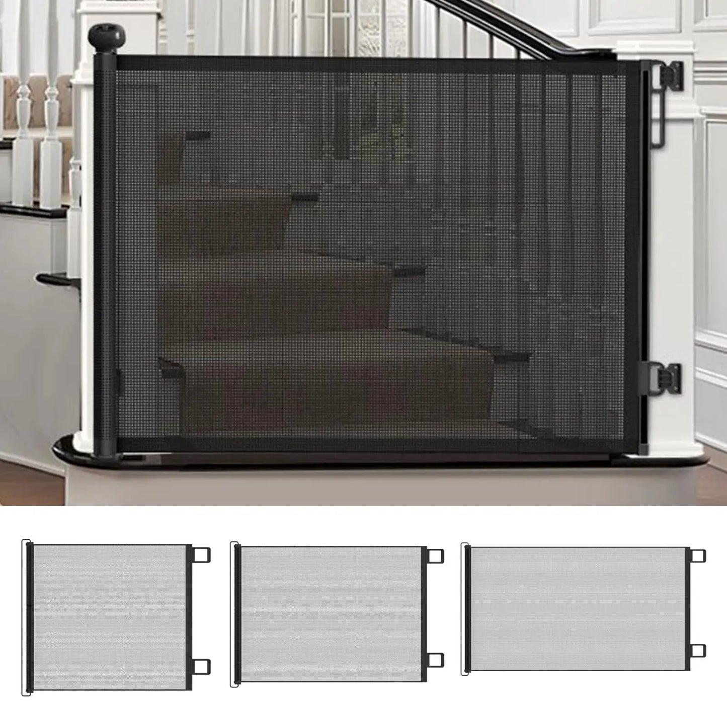 Retractable Baby and Pet Gate
