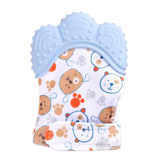 Silicone Baby Teething Mitts