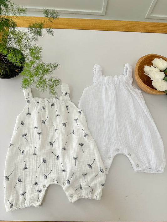 Organic Cotton Baby Romper Set