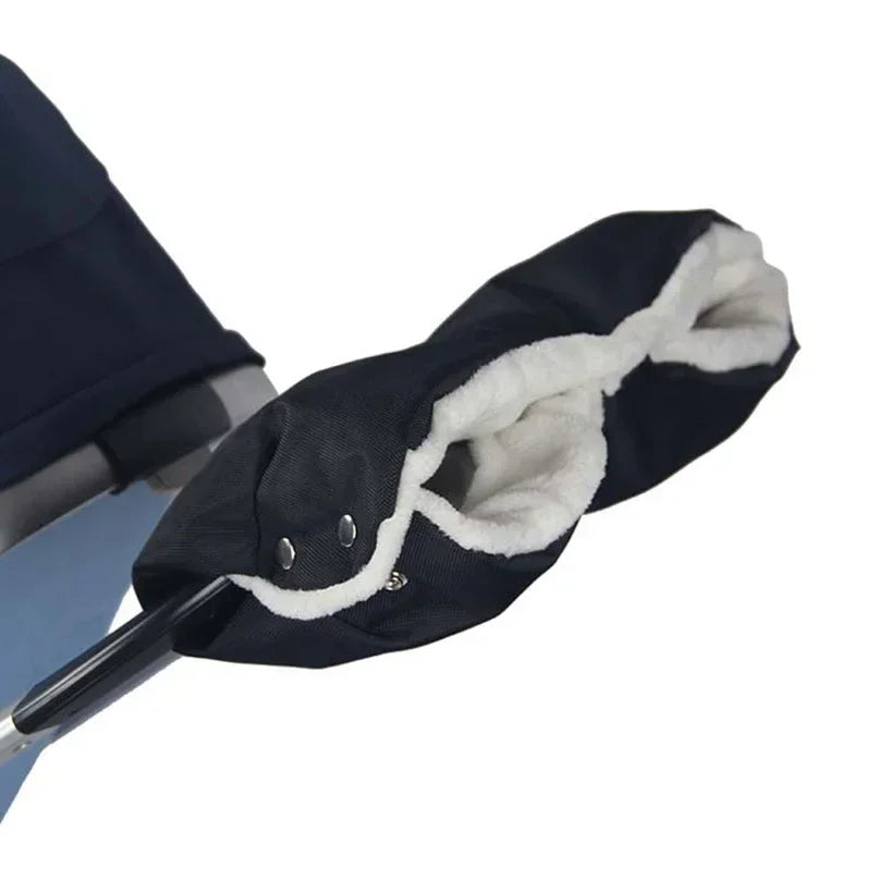 Pushchair Warm Fur Fleece Hand Cover