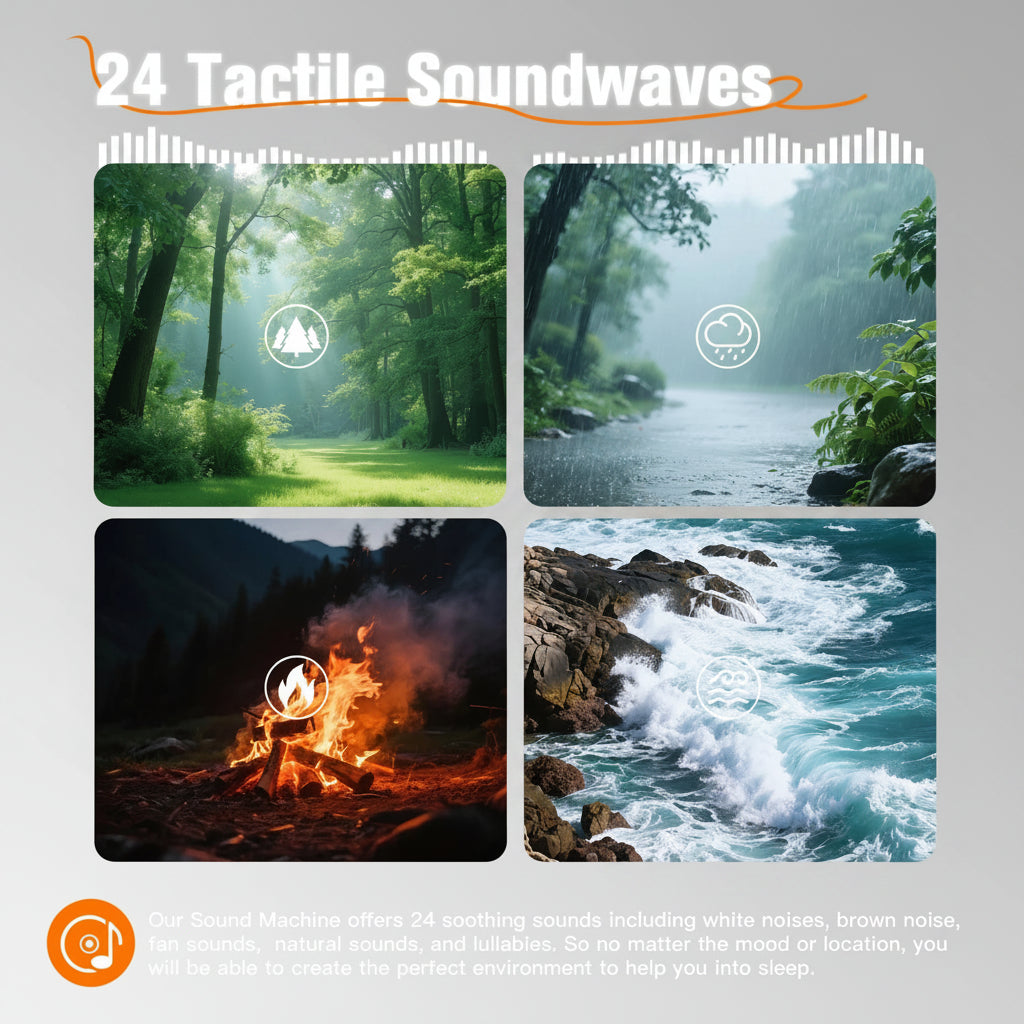 White Noise Sound Machine with 24 Soothing Sounds