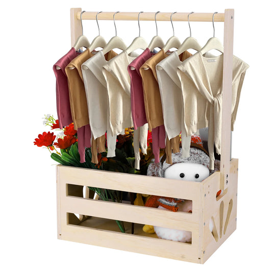 Wooden Baby Basket