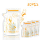 Giraffe Pattern Milk Storage Bags, Disposable Freezer-Safe,