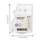 60 Pack Temperature Sensitive Breast Milk Storage Bags -Food Grade PE, Transparent with Measurement Lines,  Disposable & Leakpro