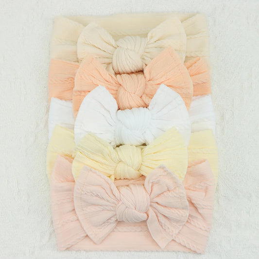 Cable Knit Baby Headbands