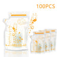 Giraffe Pattern Milk Storage Bags, Disposable Freezer-Safe,