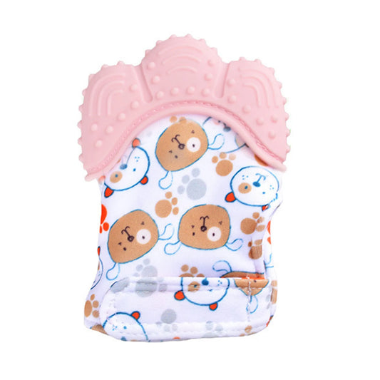 Silicone Baby Teething Mitts